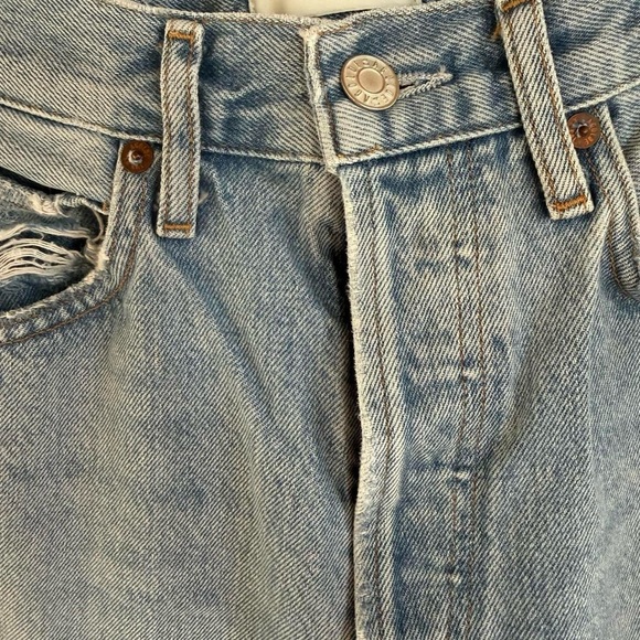 Agolde 90s mid rise loose fit color capture sz 23 - Picture 4 of 9